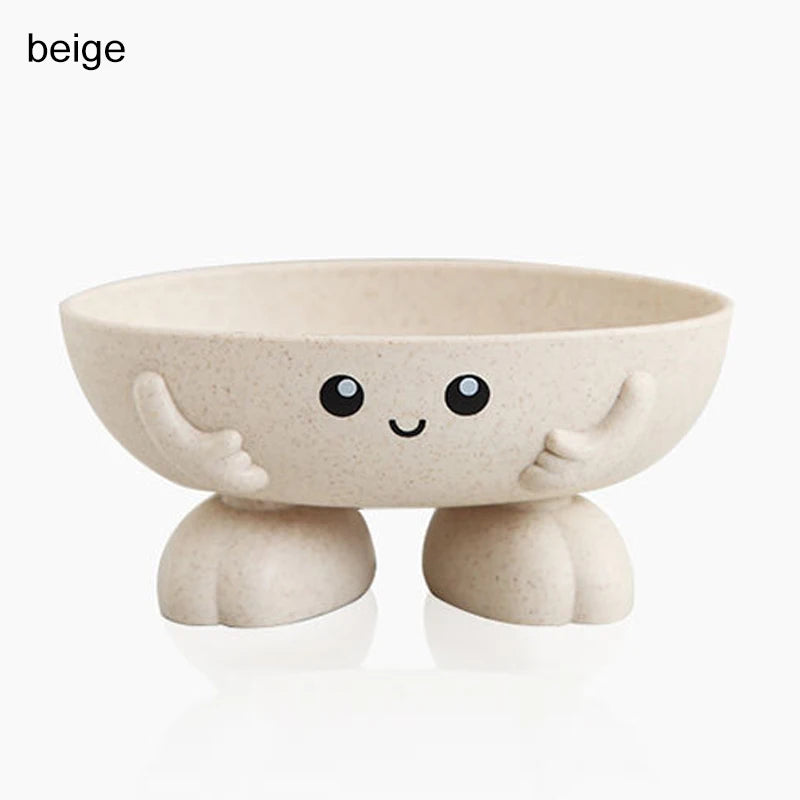 Hemasa  Non-slip Soap box  Cartoon Shape Storage Box Bathroom Accessories
