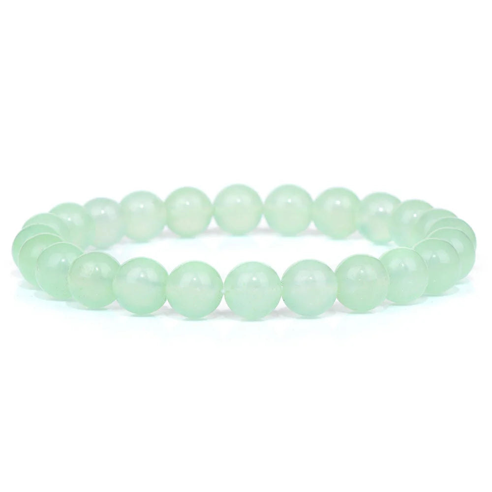 Tejesa Blue Flash Stone Bracelets For Men Crystal Glass Moonstone Couple Bracelets For Women Cat Eye Chalcedony Opal Handmade Bangles