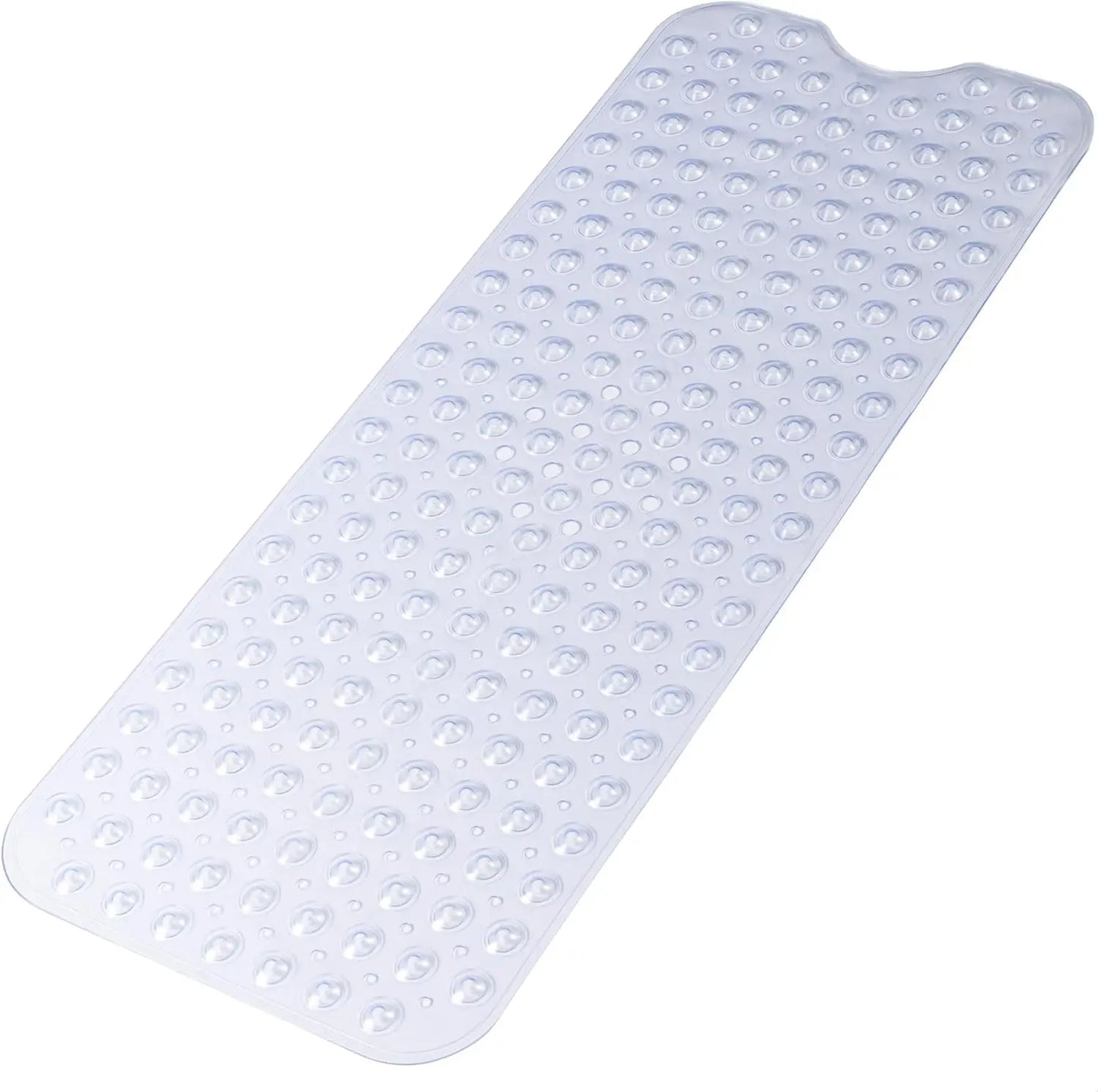 Tejesa 1pc Cartoon Extra Long Bathtub Mat 40x100cm Non Slip Bath Mat for Bathroom Tubs Shower Mats with Suction Cups & Drain Holes