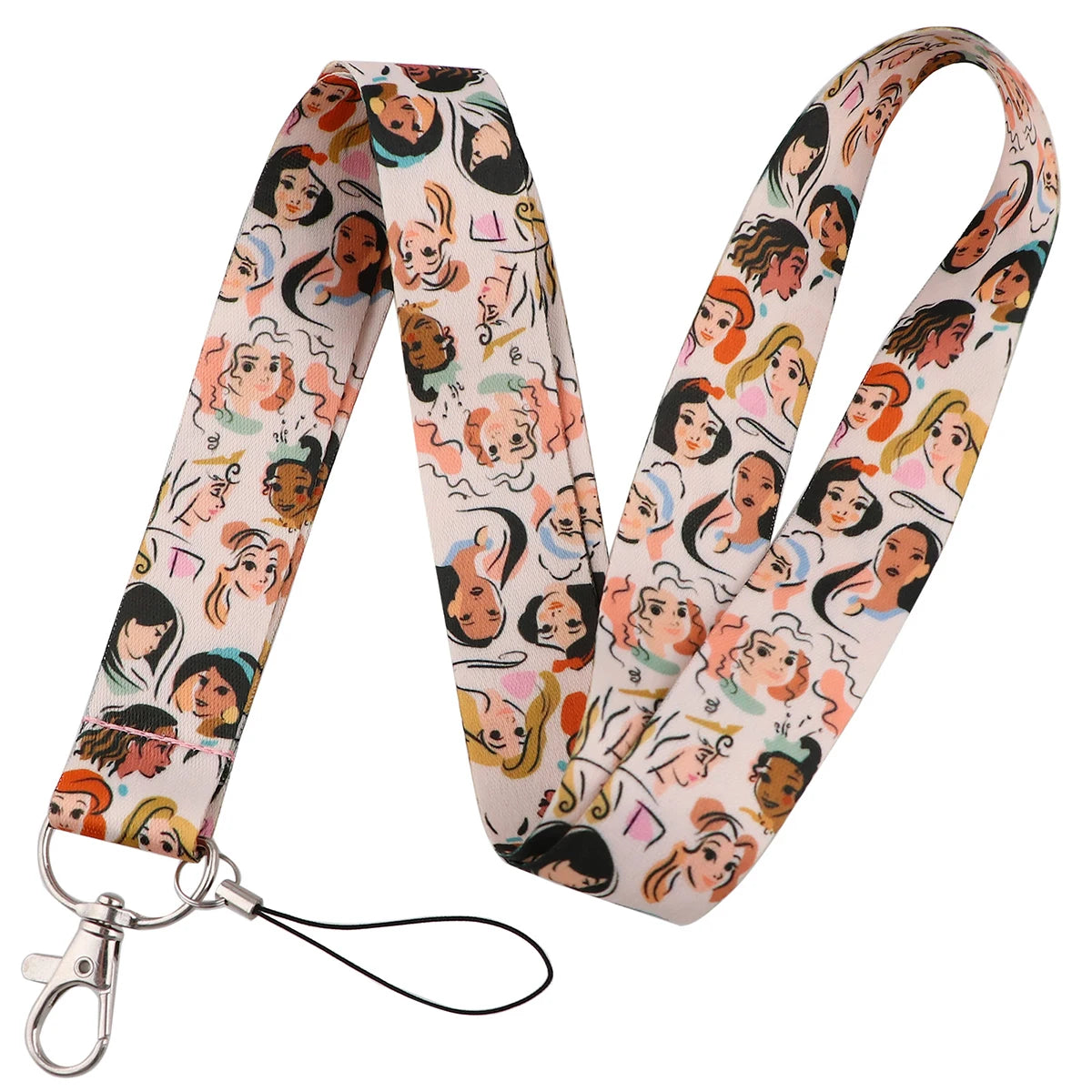 Hemasa Lanyard For Keys Keychain Badge Holder ID Credit Card Pass Hang Rope Lariat Phone Charm Gift