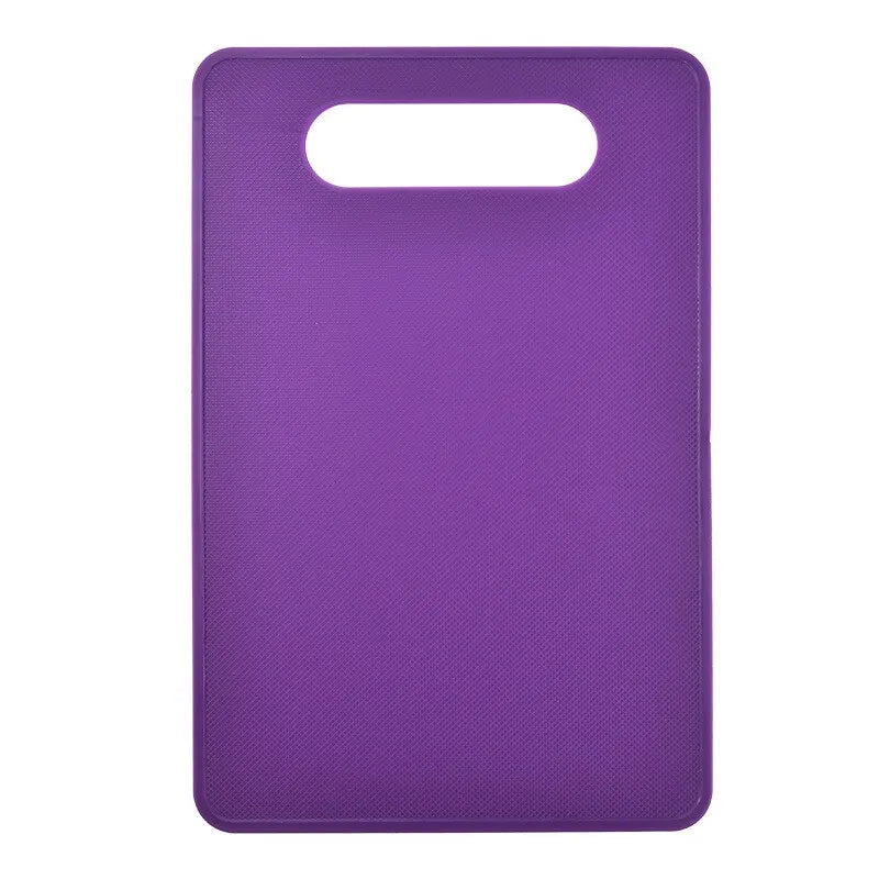 Hemasa 1pc Plastic Chopping Board Kitchen Tools Multicolor Easy Clean Nonslip Plastic Food Cutting Block Mat Tool Kitchen Cook Supplies