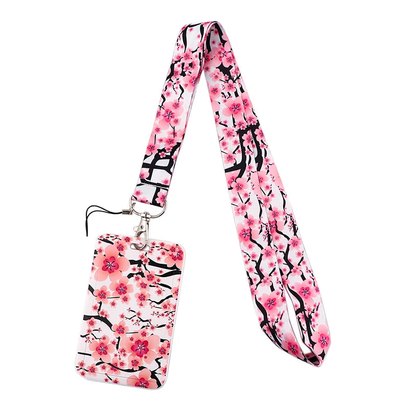 Tejesa Little daisy Lanyard for Key Cute Neck Strap Card ID Badge Holder Key Chain Accessories Wholesale