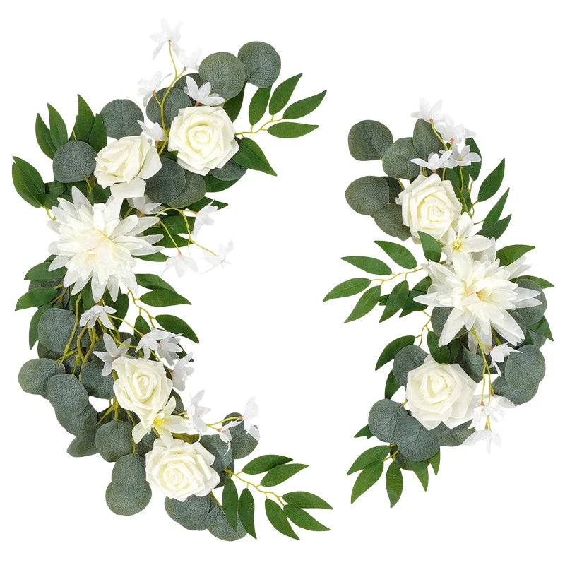 Tejesa Cross-Border Hot-Selling New Artificial Flower Arch for Home Decoration, Wedding, Festival, Hotel and Auditorium Decoration