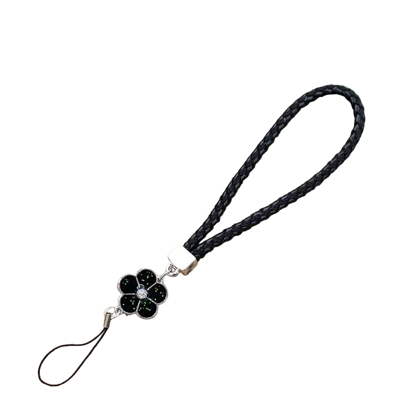 Tejesa Small Flower Phone Straps Mobile Phone Lanyard  for USB ID/ Card Keychain ,for IPhone