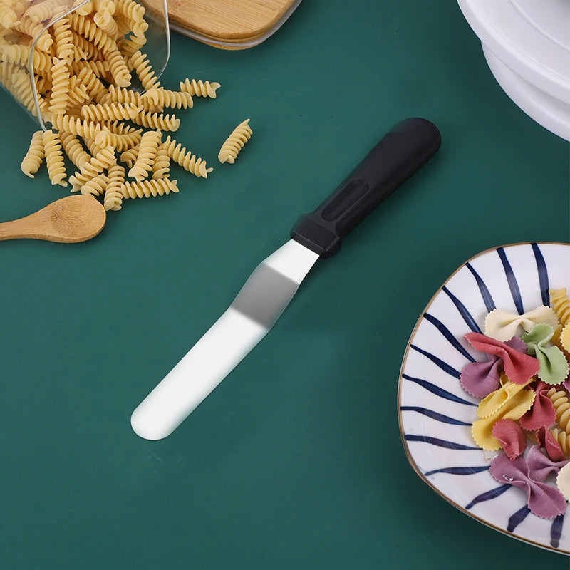 Tejesa 27cm Stainless Steel Cream Spatula Icing Smoother Frosting Knife /Cake Decorating Cake Butter Baking Kitchen Accessories
