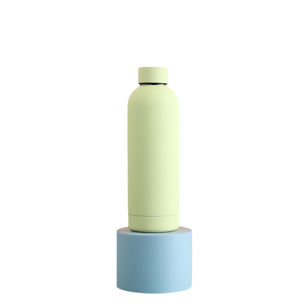 Hemasa 500ML Sports Water Bottle Stainless Steel Thermals Cup Double Wall /304 Vacuum Tumbler Office and Home Insulated Mug