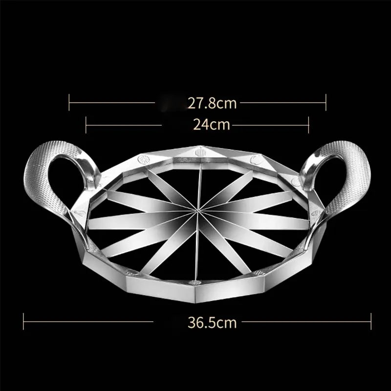 420 Stainless Steel Watermelon Cutter Fruit Divider Peeler Cut Gadget Salad Slicer Cutter Tool Eco-Friendly Kitchen Accessories