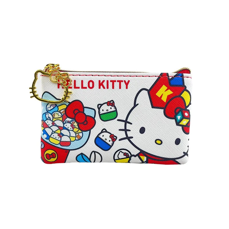 Tejesa Hello Kitty Girl Bank Card Coin Bag Coin Bags/ Mini Cute Zipper