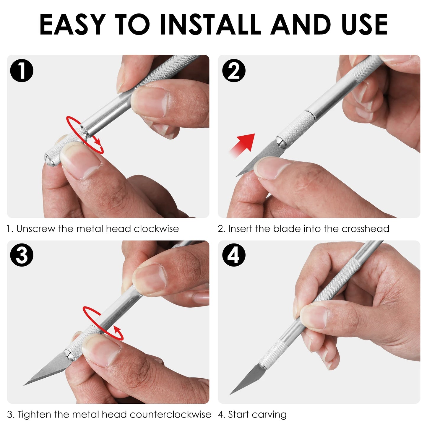 Tejesa 13/7pc Wallpaper Smoothing Tool Kit Applying Wallpaper Scraper Tint Film Installation Carving Gadget for Peel Sticke Wallpaper