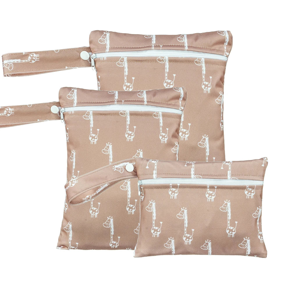 Tejesa 3pcs Set Waterproof Multifunction Bag Easy Wash Quick Dry Travel Pouch For Baby Blanket