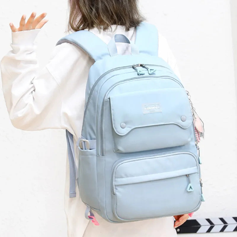 Hemasa  Waterproof Girl Backpack Children School Bags for Kids  /Book Bag