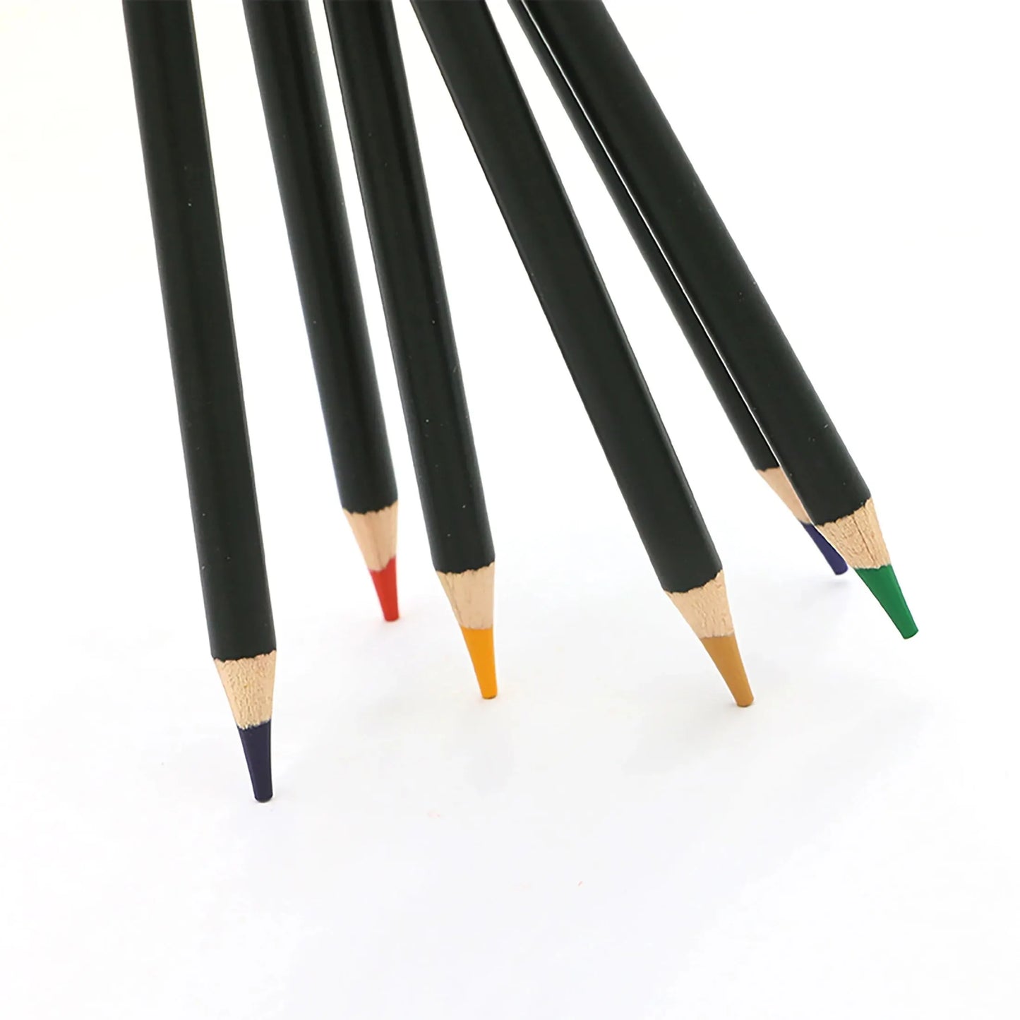 Hemasa 12/24/36 Piece Set of Water-soluble Colored Pencils, Rough Triangular Logs, Painting and Art Tools