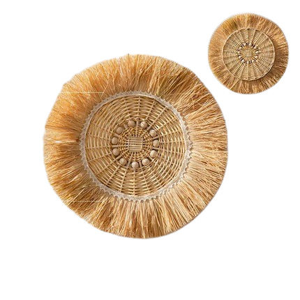 Hemasa Rustic Style Handmade Grass Hanging Decorations /Home Decoration / Wall Hanging