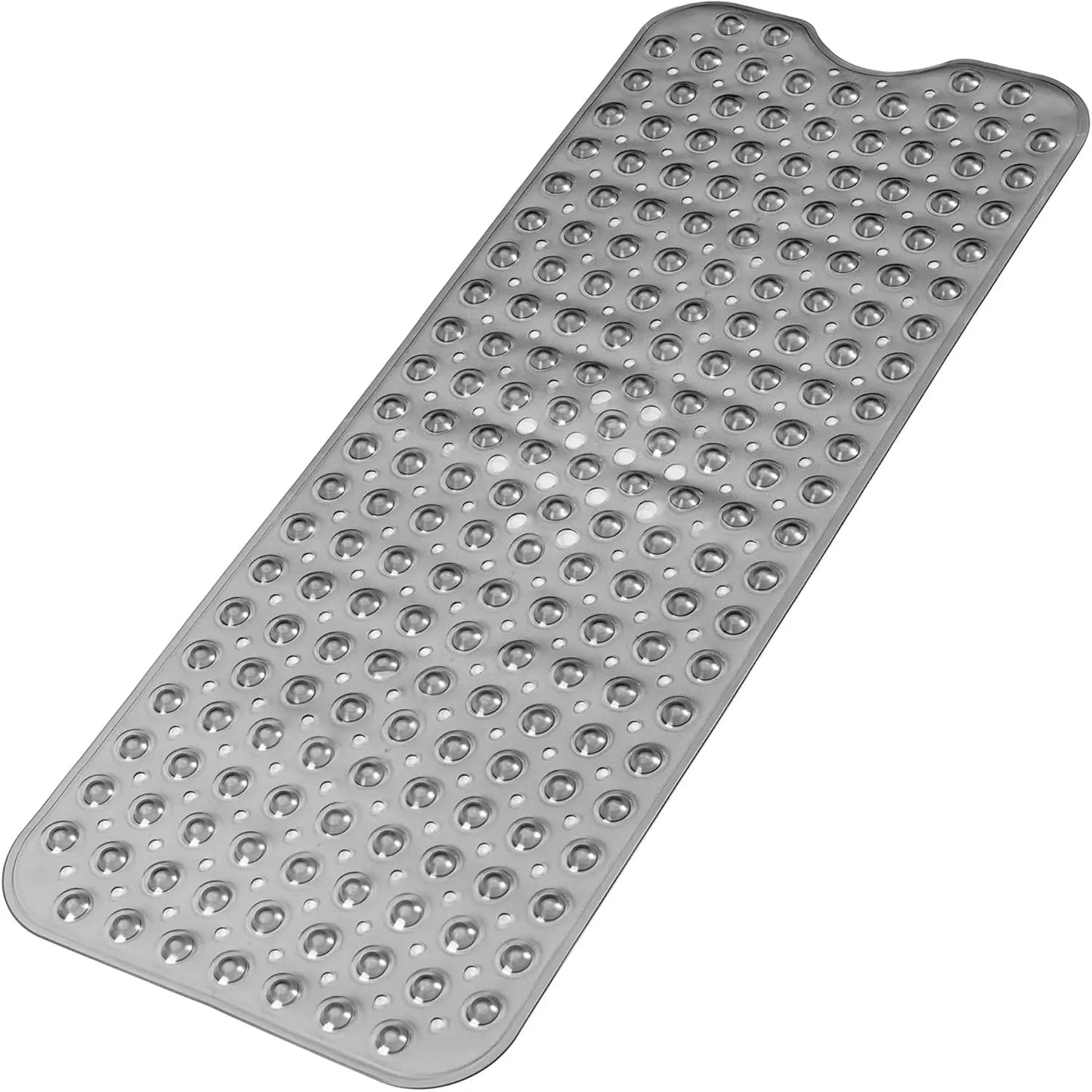 Tejesa 1pc Cartoon Extra Long Bathtub Mat 40x100cm Non Slip Bath Mat for Bathroom Tubs Shower Mats with Suction Cups & Drain Holes