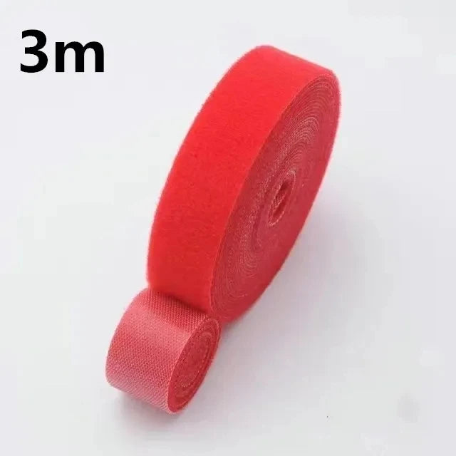Tejesa 1/5M Cable Organizer Cable Management Wire Winder Tape Earphone Mouse Cord Management Ties Protector For iPhone Xiaomi Samsung