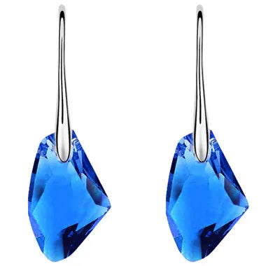 quality crystal ax dropshipping Earrings fashion Jewelry dropshipping chamr lover gift brand summer party birthday wedding girl