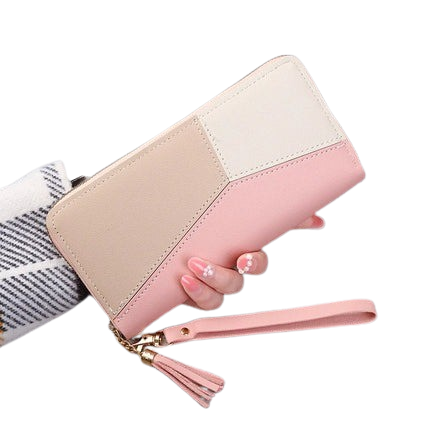 Heamsa  Zipper Wallet   Long Purse/ Handbags Coin Purse /Cards Holder