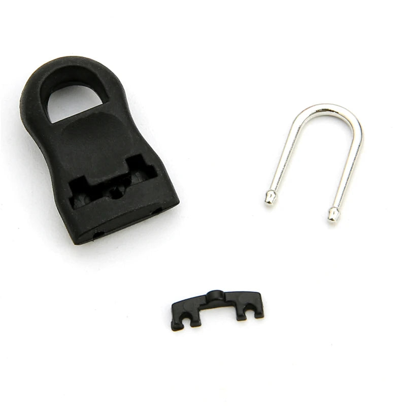 Zipper Slider Replacement Zipper Puller Tag Fixer Repair Kit Zipper for Sewing Clothes Travel Bag Suitcase Clothes Tent Backpack