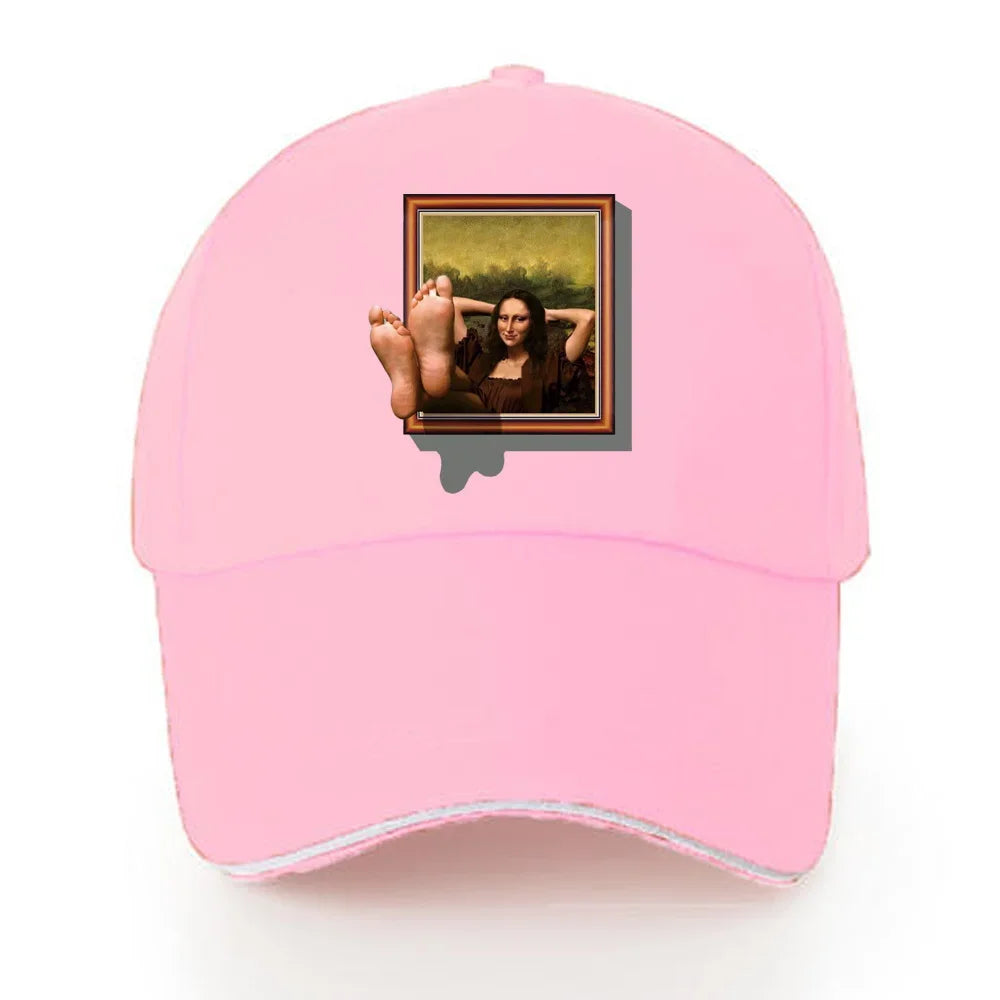 Baseball Caps Women Walking Visors Hat Autumn Outdoor Hats Unisex Adjustable Cotton Summer Sun Visors 3D Series Print Cap