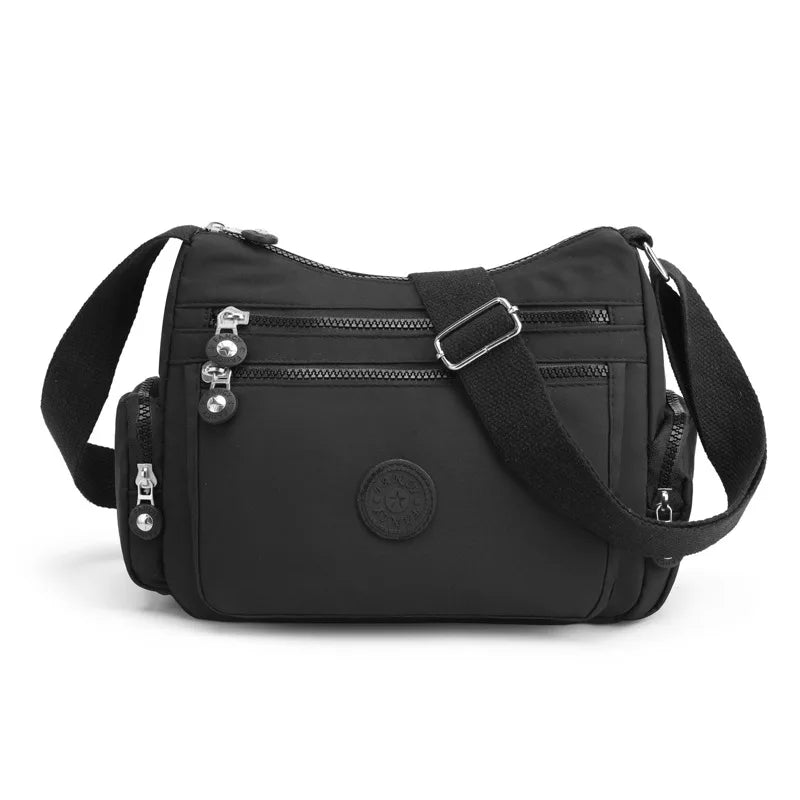 Printing Shoulder Bags for Women Waterproof Crossbody Casual Multifunction Shopping Handbag Large Capacity Messenger Bag Female