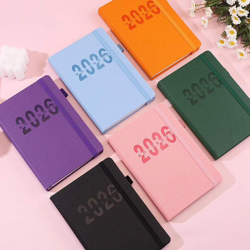 2026 Notebook - Elegant Minimalist Design, 2026 Calendar Page, 2026 New Year Gift, Writing Notebook
