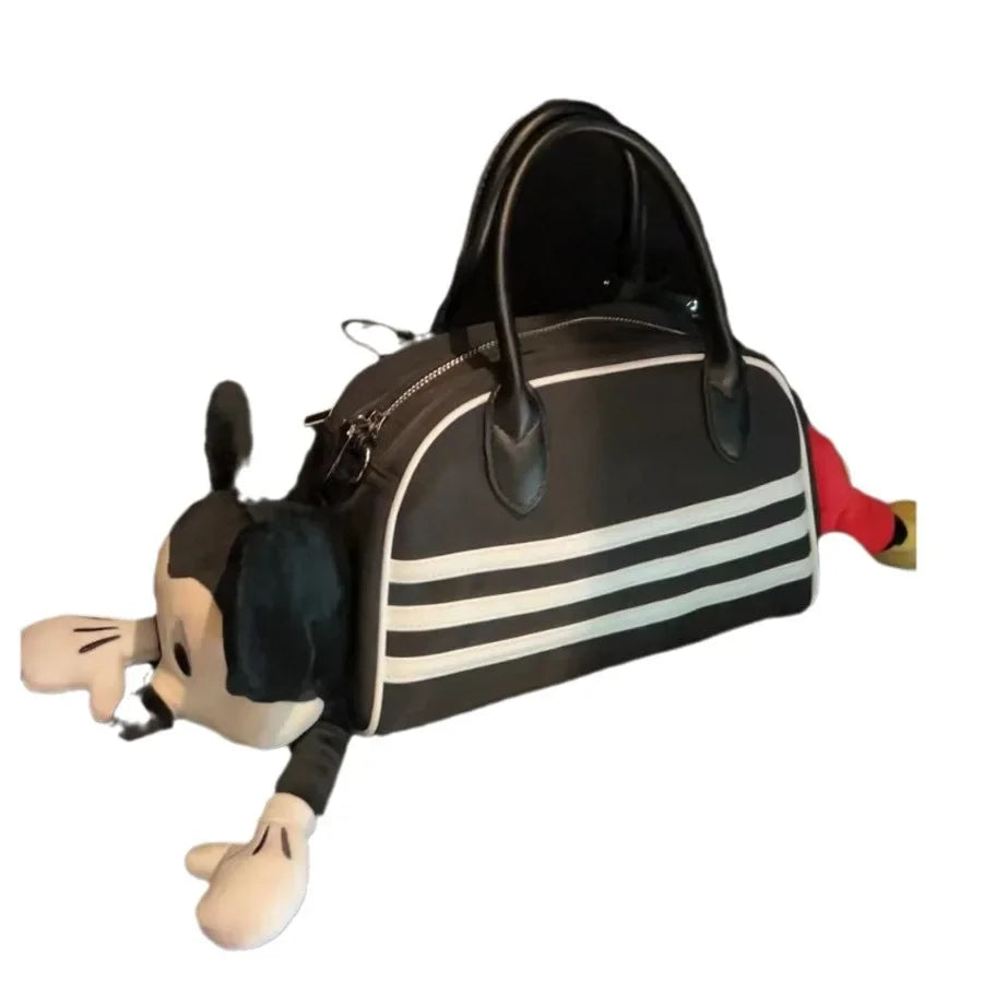 Disney Purses and Handbags Mickey Dolls Shoulder Bag High-capacity Crossbody Bags for Women Cute Cases Korean Fashionable Pouch