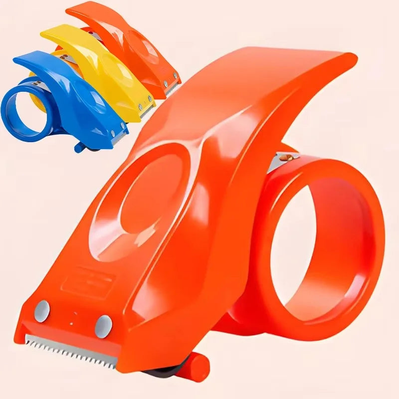 Plastic Sealing Packer Tape Dispenser Packaging Parcel 50mm Width Roller Tape Cutter Sealing Tape Holder Manual Packing Machine