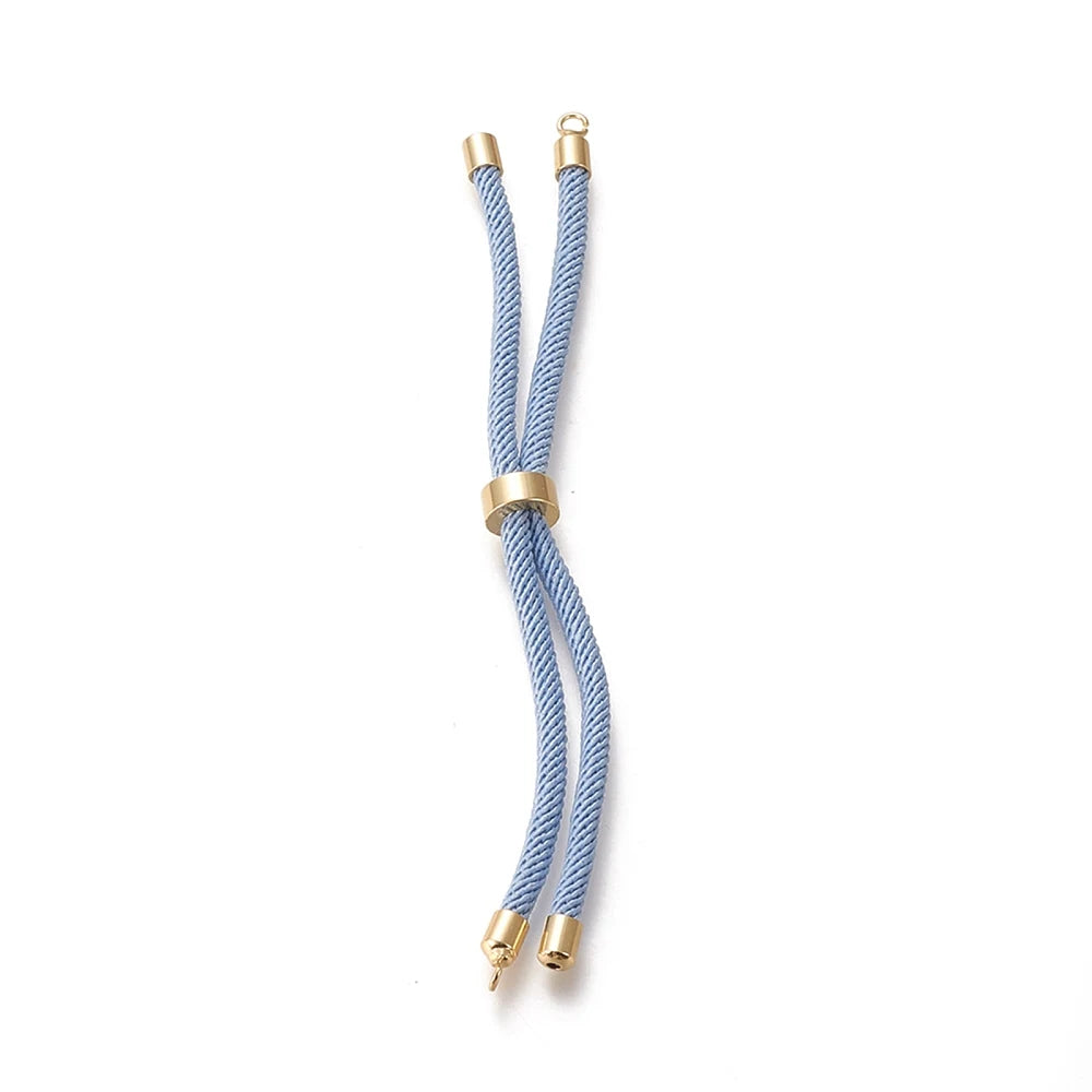 Tejesa 10Pcs Nylon Twisted Cord Bracelet /Adjustable Bracelets for women/Girls