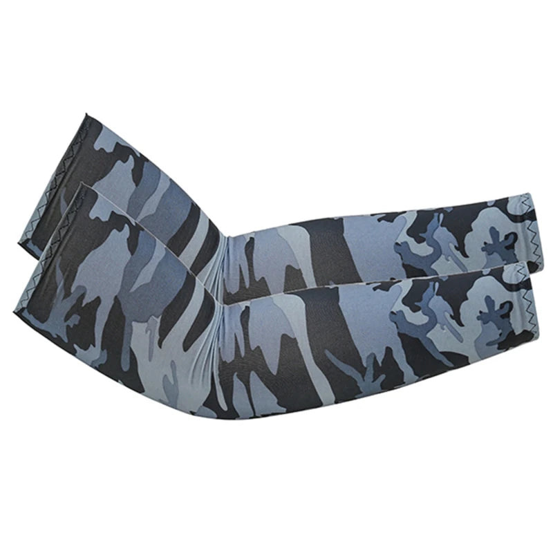 Hemasa  3Pairs Arm Sleeves Summer Sun UV Protection Ice Cool Cycling Running Fishing Climbing Driving Arm Cover Warmers For Men Women