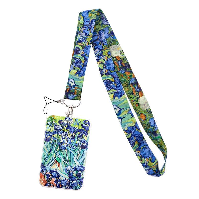Tejesa Little daisy Lanyard for Key Cute Neck Strap Card ID Badge Holder Key Chain Accessories Wholesale