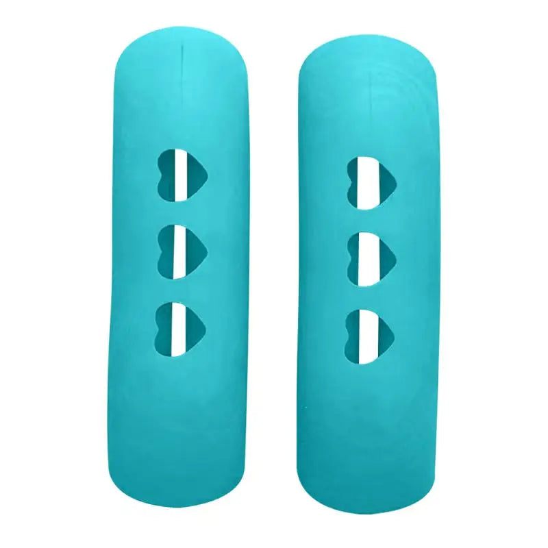 Hemasa 2 pair s Silicone Pot Earmuff Kitchen Tools Pan Accessories Pan Handle Heat Insulation Pad Buckle Pan Handle Cover