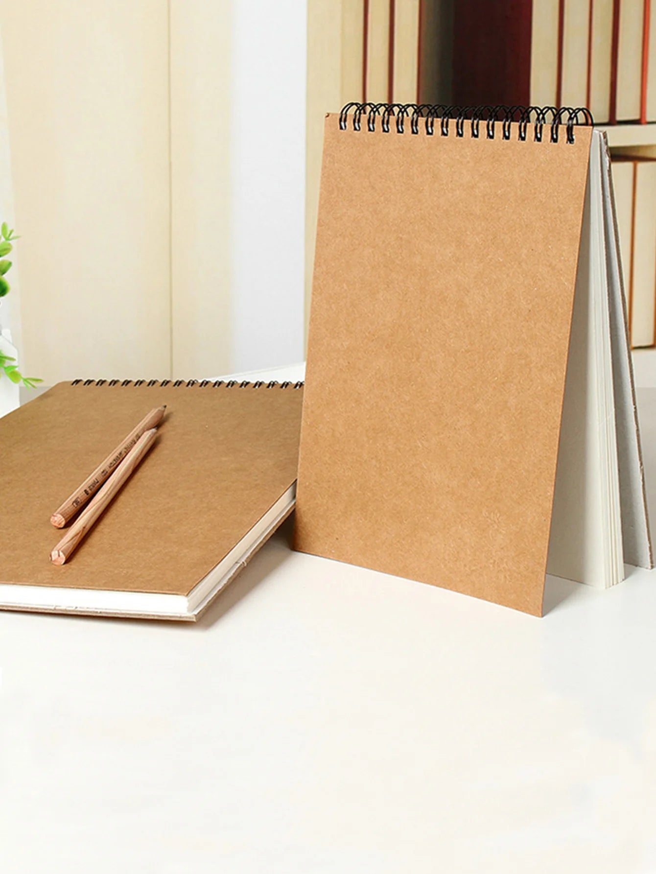 Bview Art 5.8" x 4.13" Top Spiral Bound Sketch Book Pad Acid Free Painting Writing Paper for Kids Adults Beginners