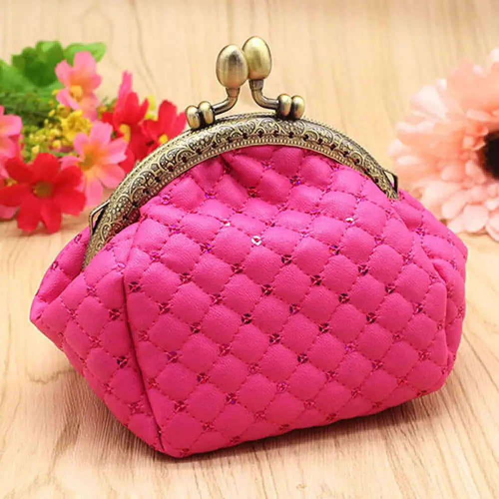 Hemasa Coin Purses Clutch Handbag Mini Bag Faux Leather Fabric Creative Coin Purse Wallet