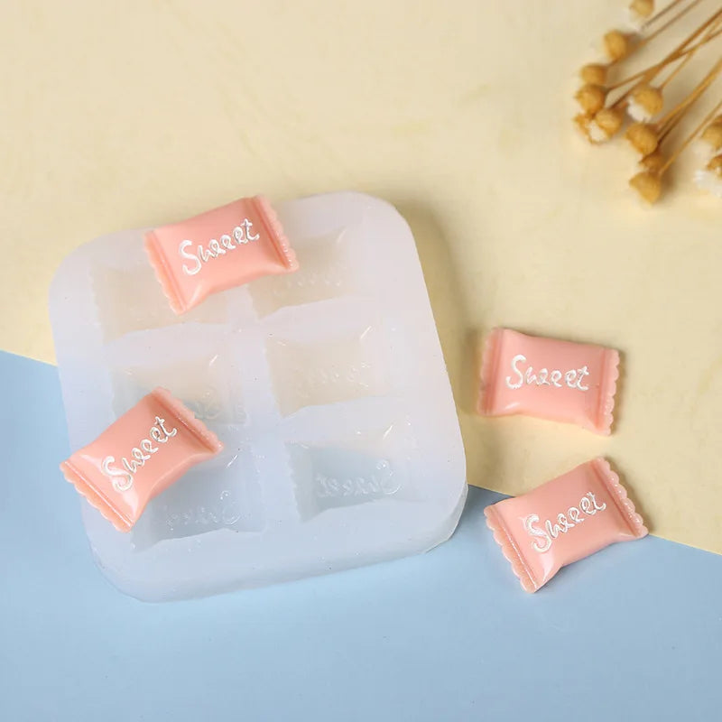 Cute Silicone Mold Biscuits Fruit Shaped Mould Candle Making 3D DIY Crystal Epoxy Resin Molds Decorations moule silicone bougie