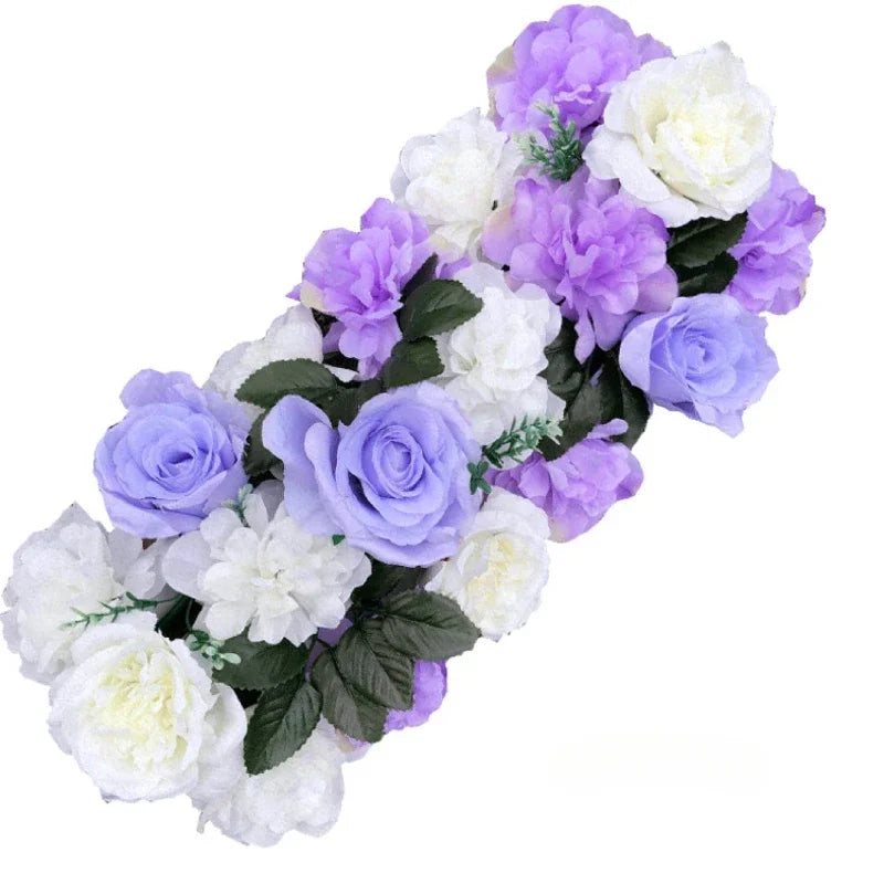 Artificial Silk Flower Arrangement Wedding Decoration Background Wall Hotel Event Decoration Floor Flower Arrangement