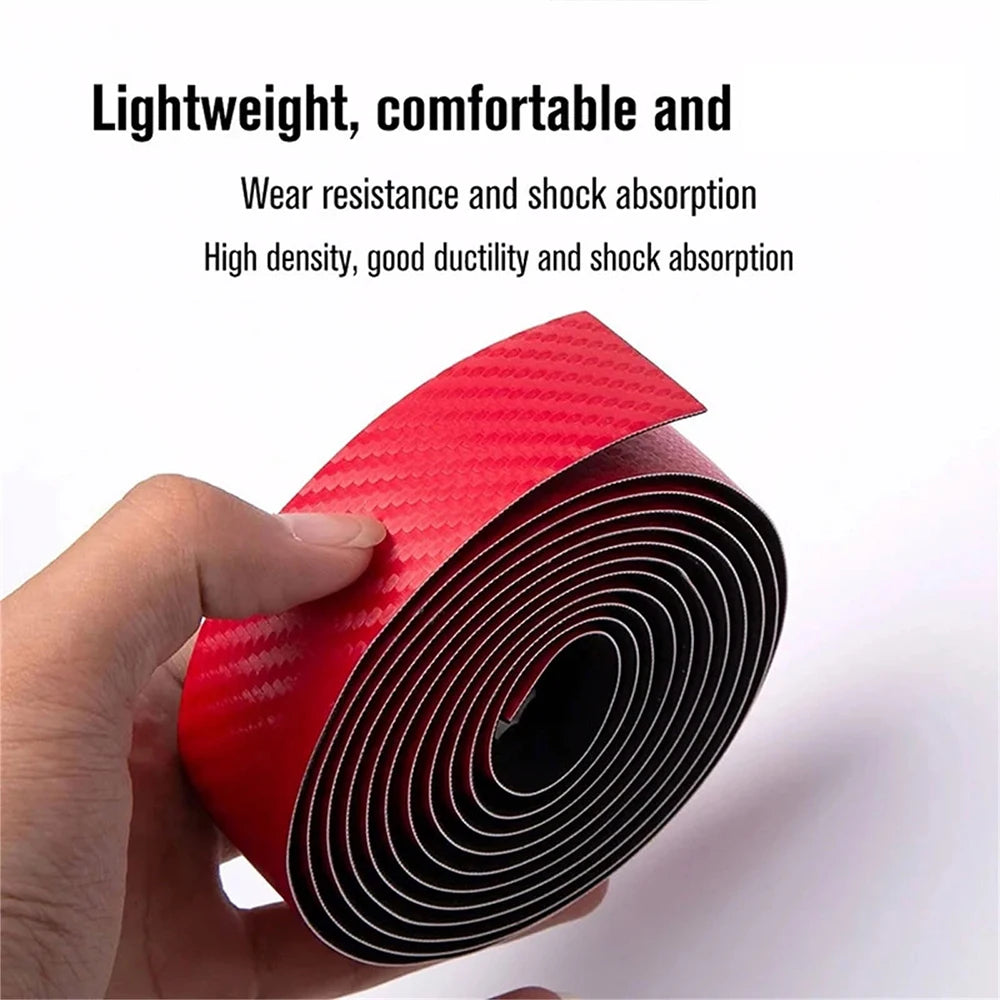 Tejesa Bike Handlebar Tape PU+EVA Leather Anti-slip Shockproof Bar Wraps Fixing Straps Road Cycling Handlebar Tapes Bicycle Accessories