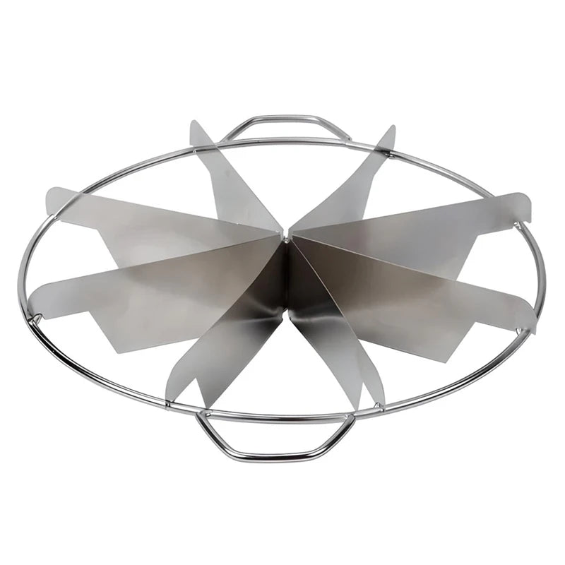 Hemasa Stainless Steel Pie Cutter 8-Slice Pie Cutter Creates Beautifully Uniform Slices Of Pie