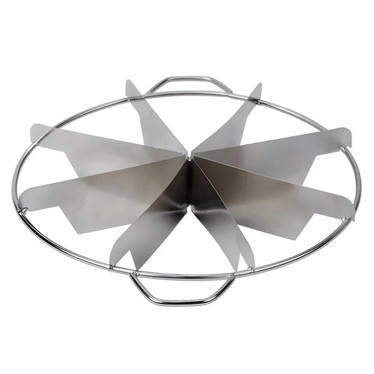 Hemasa Stainless Steel Pie Cutter 8-Slice Pie Cutter Creates Beautifully Uniform Slices Of Pie