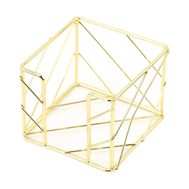 Tejesas Sticky Note & Memo Box Holder, Post Note Dispenser, Desk Organizer Storage Box for Home School Office