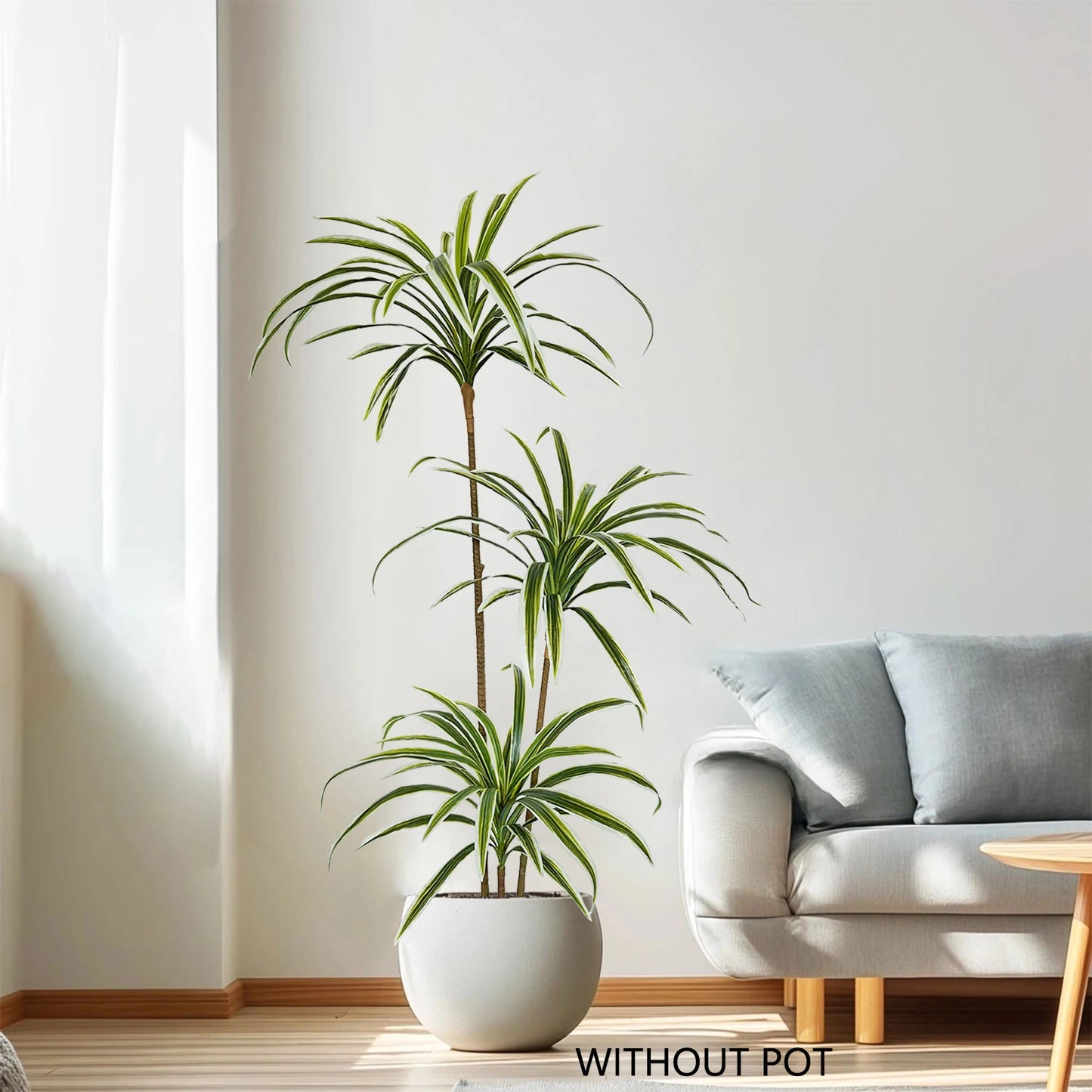 130-160CM Artificial plants Dracaena reflexa faux flower Indoor outdoor fake plant for home hotel wedding living room decoration