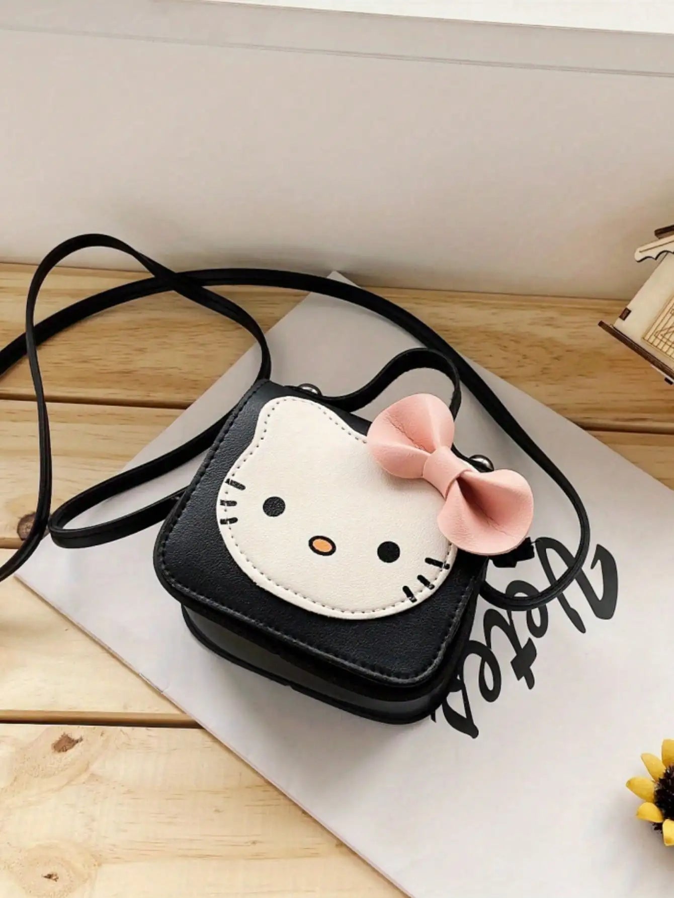MINISO Cartoon Insulated Cinnamon Dog Kuromi Portable Lunch Bag Lunch Box Bag Student Office Workers Bring Meal Storage Bag