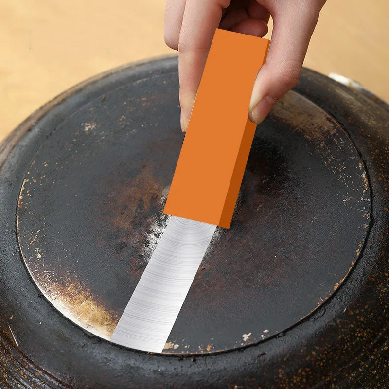 Hemasa  4Pcs Easy Limescale Eraser Rubber Household Kitchen Cleaning Tools Kitchen Toilet Rust Brush Bathroom Glass Rust Remover