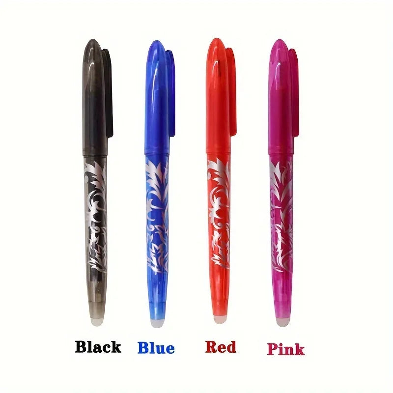 Hemasa 8/4pcs Multi-Color Erasable Gel Pen 0.5mm Tip Painting Writing Drawing School  Pens