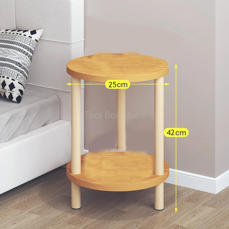 Living Room Sofa Side Table Corner Table Bedroom Bedside Tables Simple Modern Storage Shelf Small Cabinet Small Coffee Tables