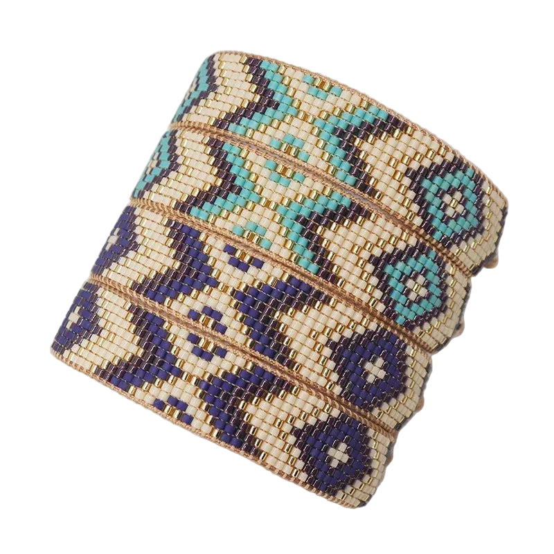 Tejesa ALIYA MIYUKI Weaving Beads Bracelets Geometry Personalized Bracelet Fashion Bohemia Jewelry Wholesale