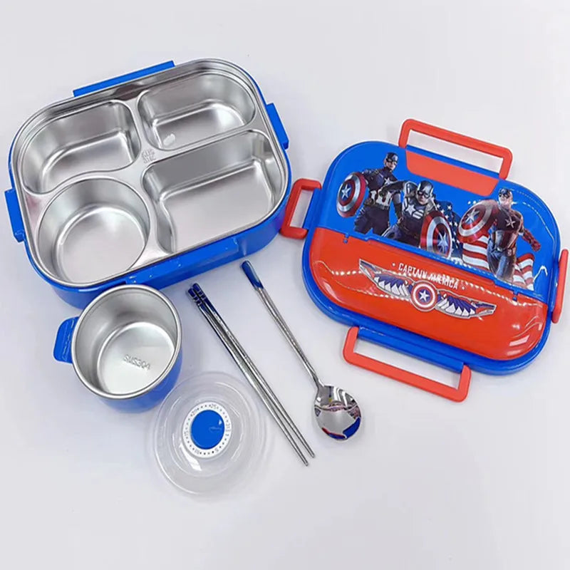 Hemasa Kuromi melody Stainless Steel Bento Lunch Box Bags Meal Prep Hello Kitty Containers Lunch Enfant Lunch Pack for Kids