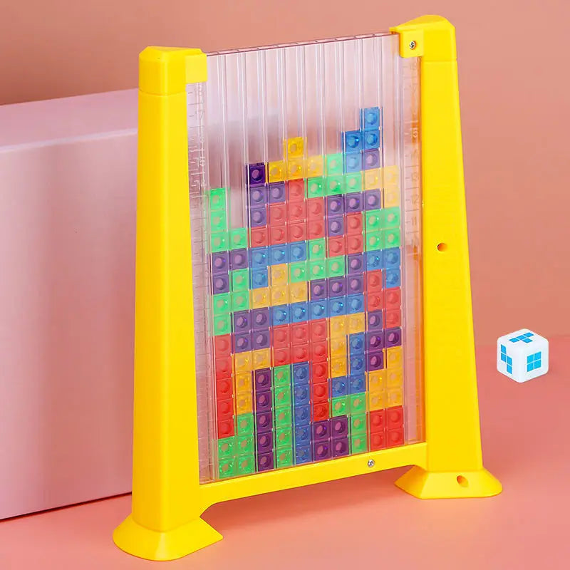 Hemasa 3D Three-dimensional Jigsaw Puzzle Toy Creative Desktop Game Building Blocks Tangram Math Interactive Kids Educational Toy