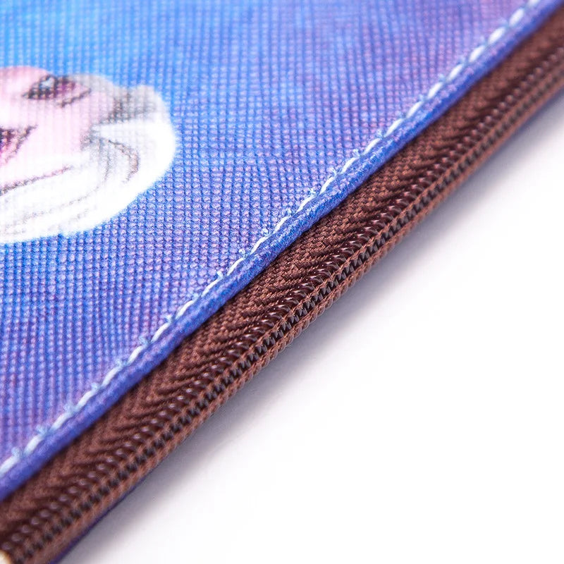 Hemasa Hello Kitty Purse Coin Purses Cartoon Printed PU Melody Cute Wallet Bag Keychains Storage Bag Sanrio Kuromi Kawaii Mini Pouch