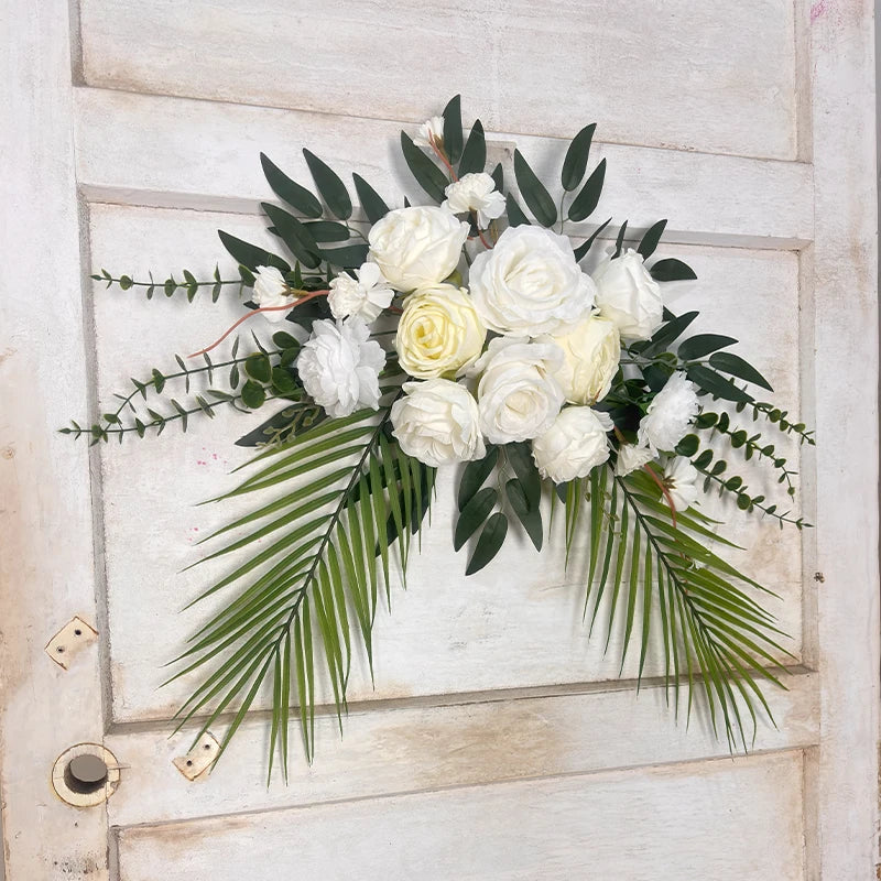 Tejesa Wedding Decoration Artificial Flowers/ Rose Wedding Guest Card Decoration Wedding Arch Lintel