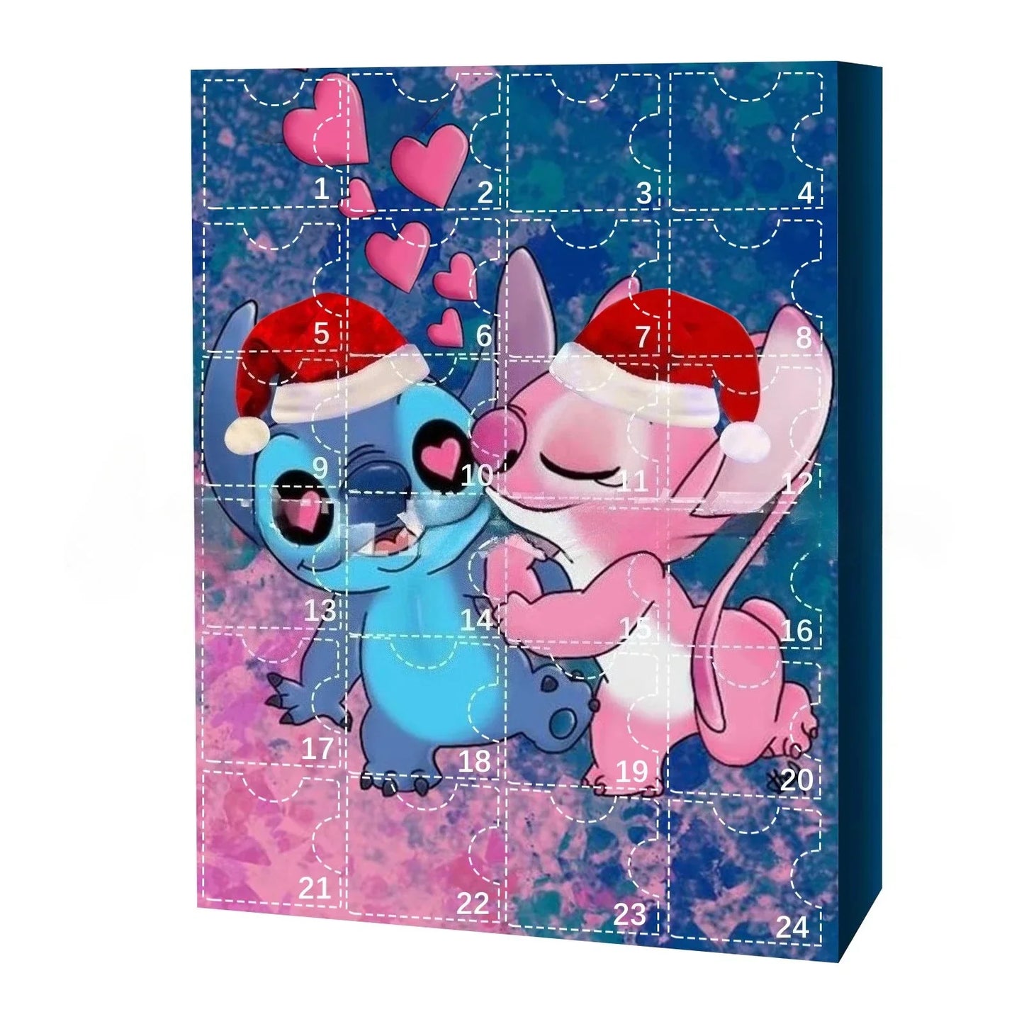 Tejesa Advent Calendar Cartoon Doll Christmas Decorative Gifts New Year 24 Days Countdown Surprise Blind Box